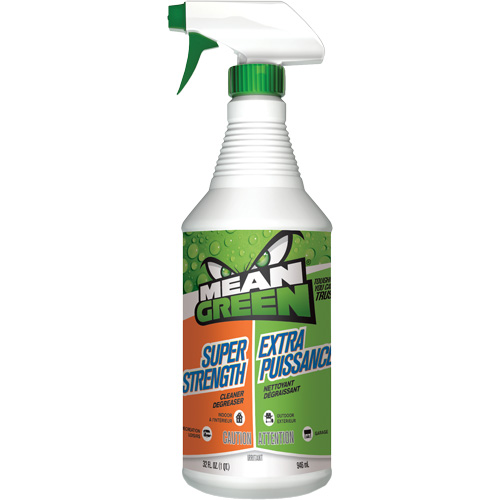Nettoyant polyvalent extra puissant Mean Green, 946 ml, Bouteille &agrave; g&acirc;chette Action Paper