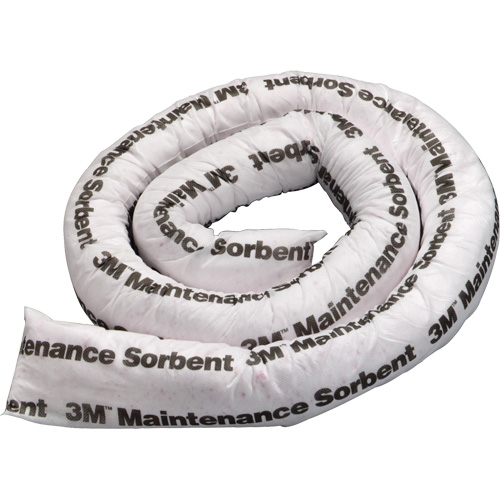 Mini-barri&egrave;re de pollution absorbante pour maintenance, Universel, 8' lo x 3" la, Absorption 15,6 gal Action Paper