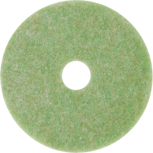 Natural Blend Pad, 12", Scrubbing, Green Action Paper