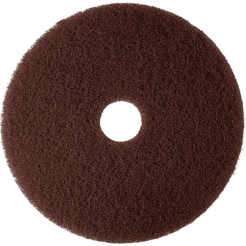 Natural Blend Pad, 12", Stripping, Brown Action Paper