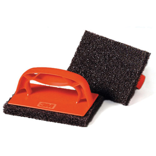 Scotch-Brite Griddle Scrubber, 4" L x 6" W Action Paper