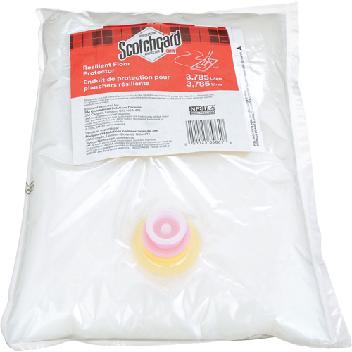 Protecteur r&eacute;silient pour planchers Scotchgard, 3,8  kg, Sac Action Paper