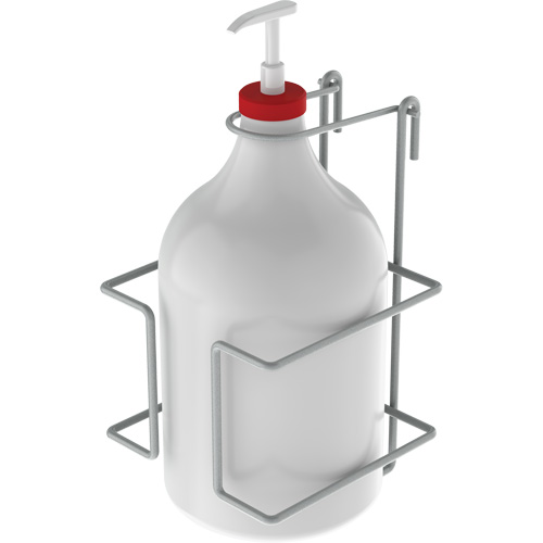 Metal Sanitizer Holder Action Paper