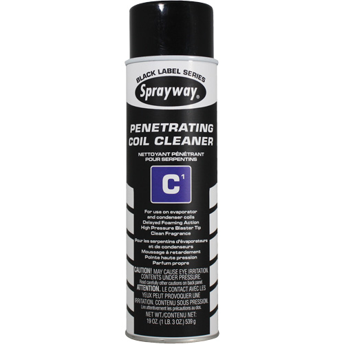 Nettoyant p&eacute;n&eacute;trant pour serpentins C1, 19 oz liq., Canette a&eacute;rosol Action Paper