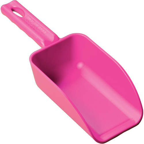 Mini Hand Scoop, Plastic, Pink, 16 oz. Action Paper