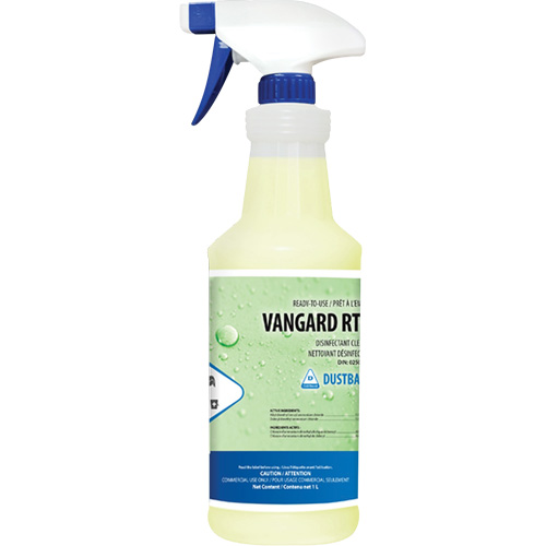 D&eacute;sinfectant pr&ecirc;t &agrave; l'emploi Vanguard, 1 L, Bouteille &agrave; g&acirc;chette Action Paper