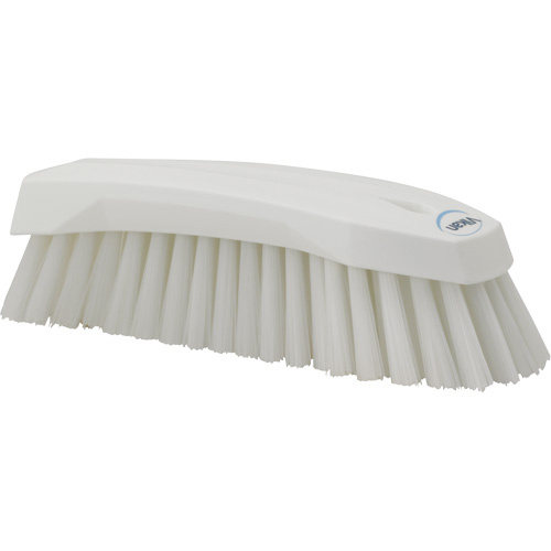 Grande brosse &agrave; main oblique, Soies Ferme, Longueur de 8", Blanc Action Paper