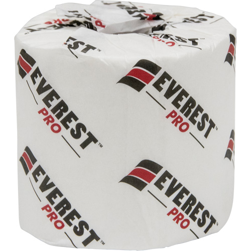 Papier hygi&eacute;nique Everest Pro, 2 Pli, 500 Feuilles/Rouleu, Longueur 125', Blanc Action Paper