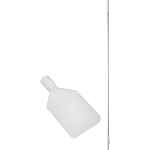 Grattoir &agrave; palette avec manche, Blanc, 4-1/3" la x 59" lo Action Paper