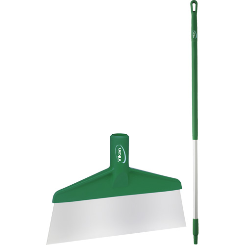 Floor Scraper with Handle, Green, 9-3/5" W x 55-9/10" L Action Paper