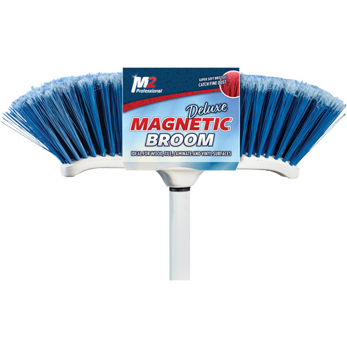 Venus Curved Magnetic Kitchen Broom, 48" Long Action Paper