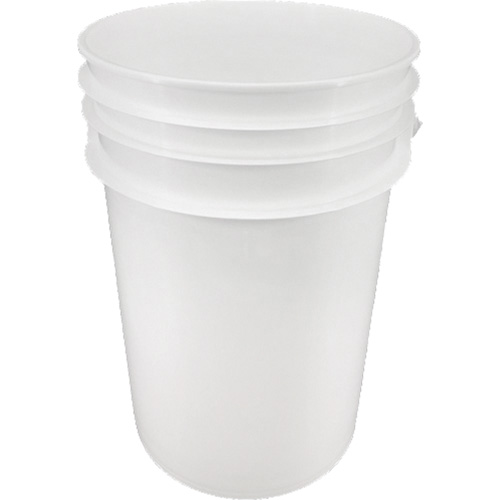 Heavy-Duty Pail, Plastic, 6 gal. Action Paper