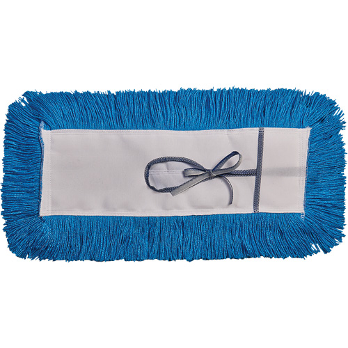 Static-H Dust Mop, Tie-On Style, Nylon, 60" L x 5" W Action Paper