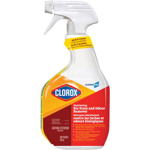 Nettoyant d&eacute;sinfectant contre les taches et odeurs biologiques, 946 ml, Bouteille &agrave; g&acirc;chette Action Paper