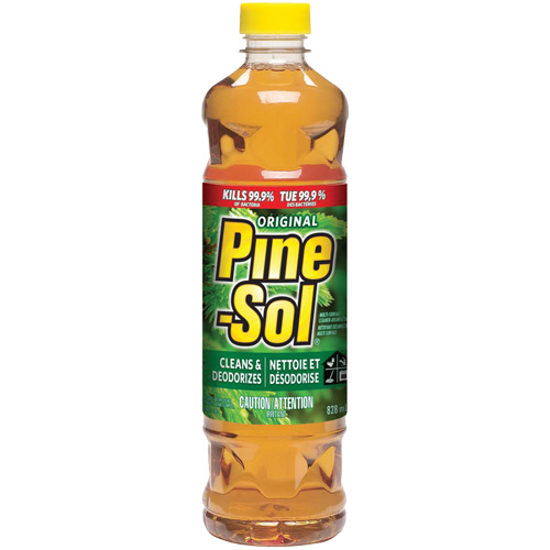 Pine Sol&reg; All-Purpose Disinfectant Cleaner, 828 ml, Bottle Action Paper