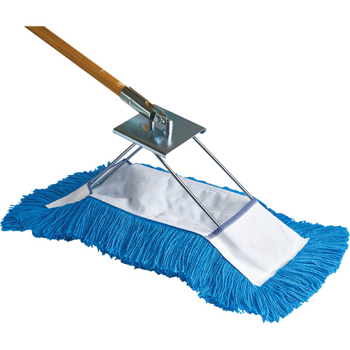 Static-H Breakaway Dust Mop, Slip On Style, Nylon, 18" L x 5" W Action Paper