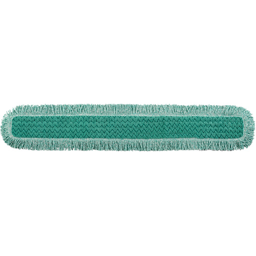 Tampon avec frange pour vadrouille &agrave; &eacute;pousseter Hygen, Style Boucles et crochets, Microfibre, 52" lo x 9" la Action Paper
