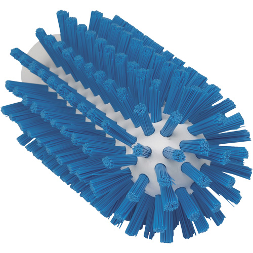 2.5" Brush, Stiff Bristles, 5-3/5" Long, Blue Action Paper