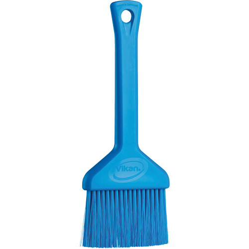 3" Pastry Brush, Soft Bristles, 7-3/4" Long, Blue Action Paper