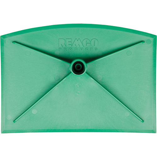 Food Hoe Head, Green, 8" W x 11-1/4" L Action Paper