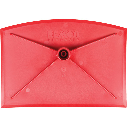 Food Hoe Head, Red, 8" W x 11-1/4" L Action Paper