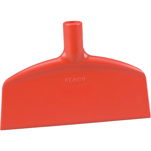 Nylon Floor Scraper, Red, 10-1/4" W x 7" L Action Paper