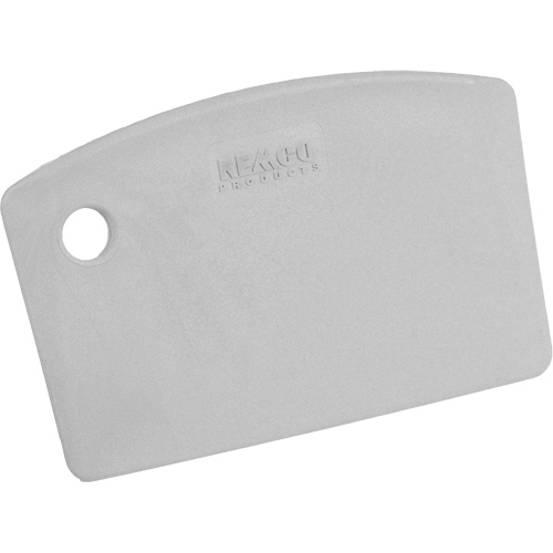 Metal Detectable Mini Bench Scraper, Grey, 5-1/4" W x 3-2/5" L Action Paper