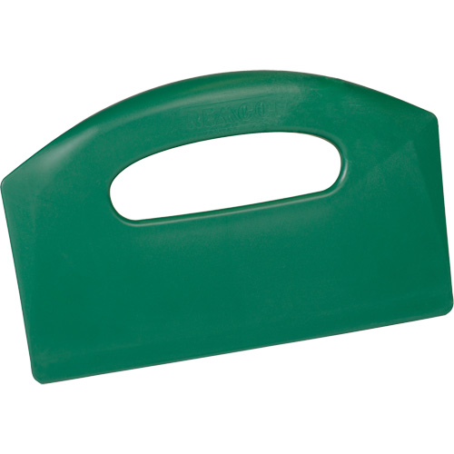 Metal Detectable Bench Scraper, Green, 8-1/2" W x 5-1/4" L Action Paper
