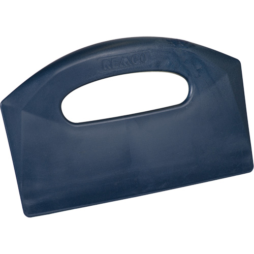 Metal Detectable Bench Scraper, Blue, 8-1/2" W x 5-1/4" L Action Paper