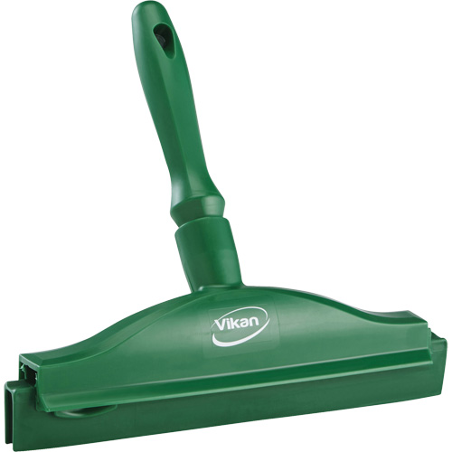 Raclette &agrave; lame double ultra hygi&eacute;nique, 10", Vert Action Paper