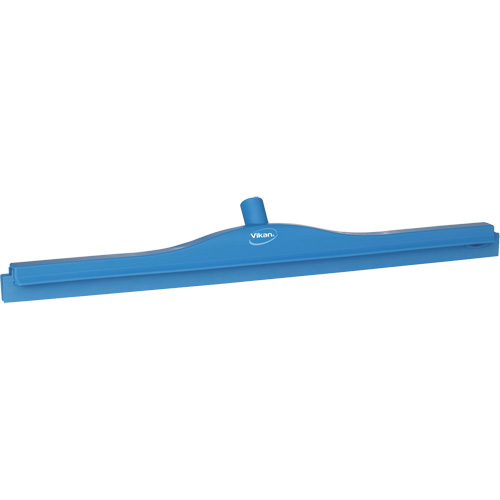 Raclette &agrave; lame double ultra hygi&eacute;nique, 28", Bleu Action Paper