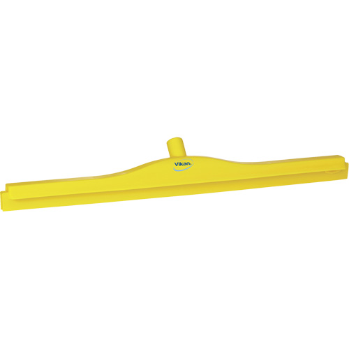 Raclette &agrave; lame double ultra hygi&eacute;nique, 28", Jaune Action Paper