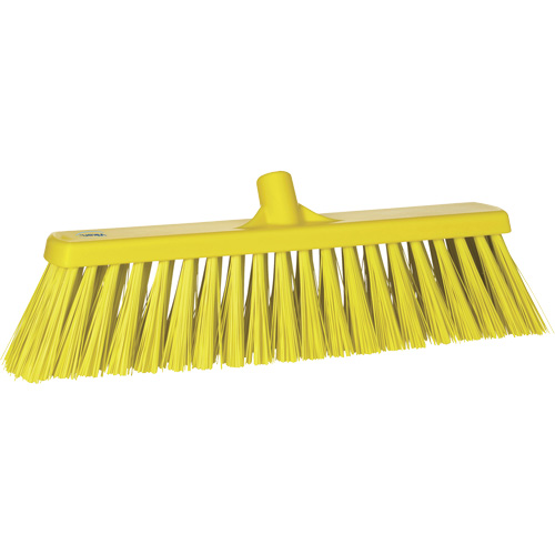 Balai-brosse robuste, Crins Ferme, 20", Polyester, Jaune Action Paper