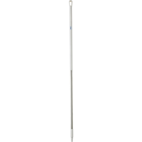 Handle, Broom/Brush/Pad Holder/Scraper/Squeegee, White, Ergonomic, 59" L Action Paper