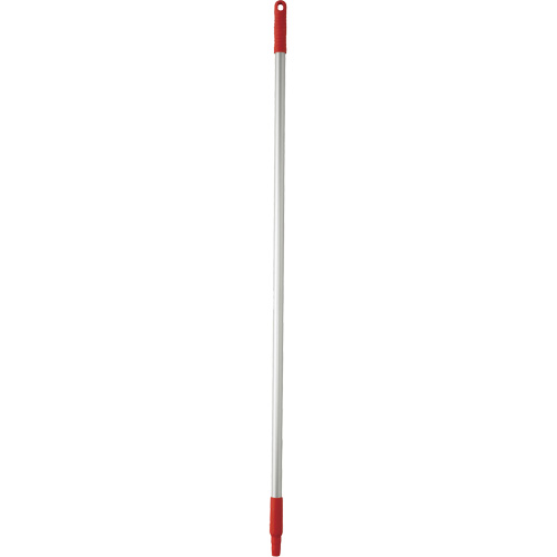 Basic Handle, Broom/Scraper/Squeegee, Red, Standard, 50" L Action Paper
