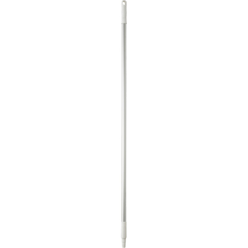 Basic Handle, Broom/Scraper/Squeegee, White, Standard, 50" L Action Paper