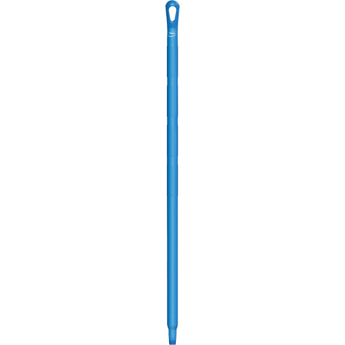 Ultra Hygiene Handle, Broom/Brush/Pad Holder/Scraper/Squeegee, Blue, Standard, 40" L Action Paper