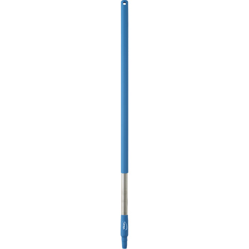 Handle, Broom/Brush/Pad Holder/Scraper/Squeegee, Blue, Standard, 40" L Action Paper