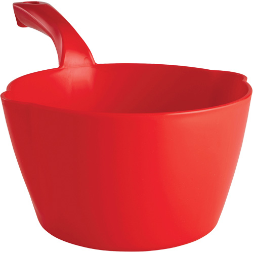 Pelle &agrave; main ronde, Plastique, Rouge, 64 oz Action Paper