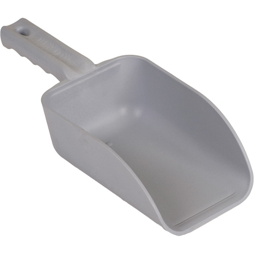 Metal Detectable Hand Scoop, Plastic, Grey, 32 oz. Action Paper
