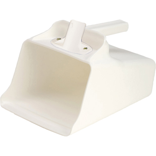 Grande pelle &agrave; main &agrave; puiser, Plastique, Blanc, 128 oz. Action Paper