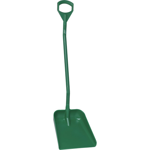 Pelle ergonomique &agrave; grande lame, Longueur de 51", Plastique, Vert Action Paper