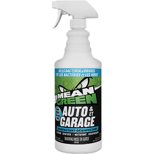 D&eacute;sinfectant pour lautomobile et le garage Mean Green, 1,18 L, Bouteille &agrave; g&acirc;chette Action Paper
