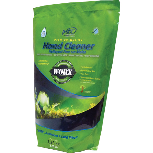 Biodegradable Hand Cleaner, Powder, 3 lbs., Refill, Scented Action Paper