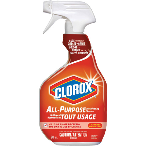 All-Purpose Disinfecting Cleaner Spray, 946 ml, Trigger Bottle Action Paper