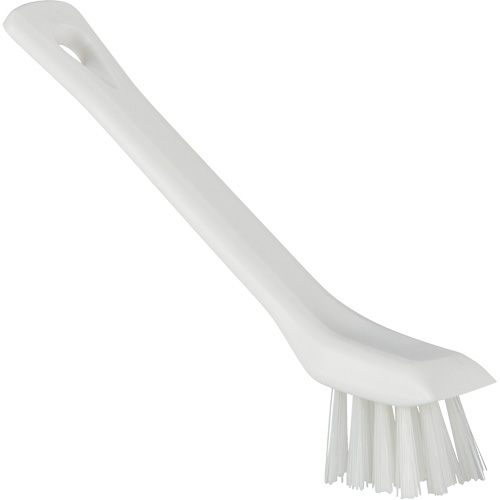 Brush with Scraping Edge, Stiff Bristles, 6" Long, White Action Paper