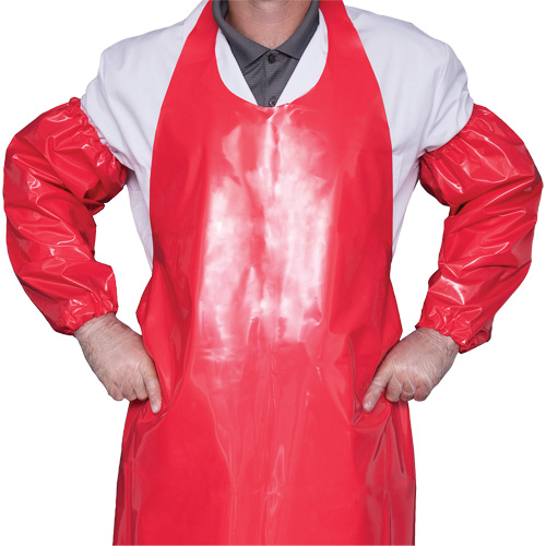 Manchettes Top Dog, 18", Polyur&eacute;thane, Rouge Action Paper