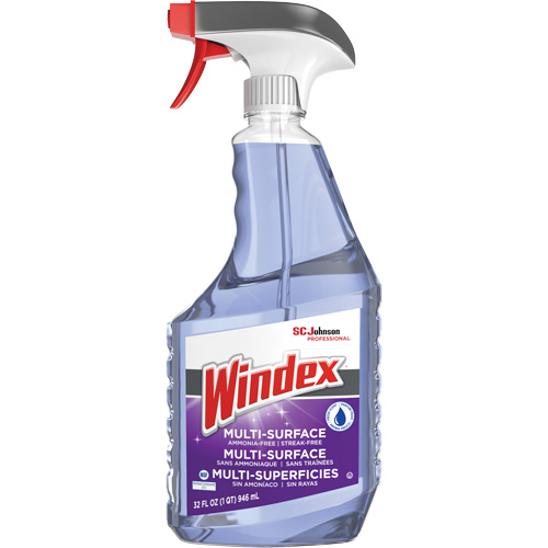 Nettoyant pour surfaces multiples sans ammoniaque Windex, 946 ml, Bouteille &agrave; g&acirc;chette Action Paper
