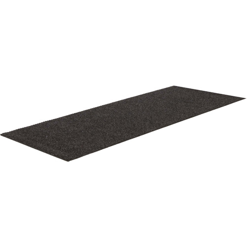 Tapis dentr&eacute;e Supreme Knob, Essuie-pieds/grattoir, 13-5/12' x 75-1/2' x 7/16", Charbon Action Paper