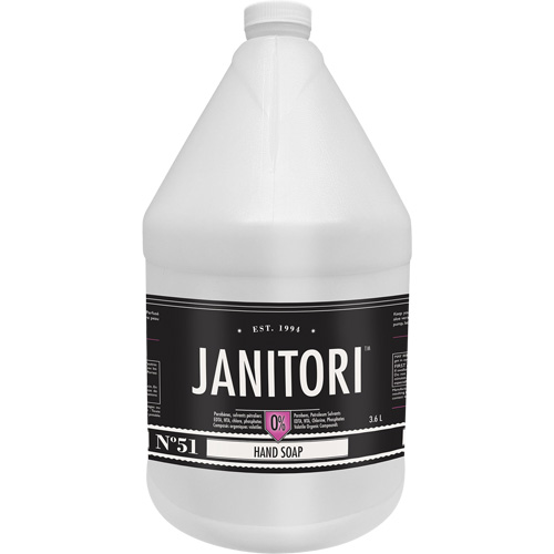 Savon &agrave; main Janitori, Mousse, 4 L, Parfum&eacute; Action Paper